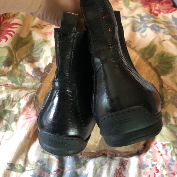 GROX RESPIRA EU47 US13 Black Leather PullOn Boots ITALY Rubbersole Wingtip NEW - Picture 7 of 16